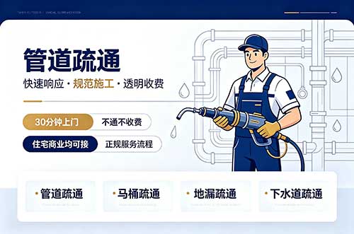 厦门管道疏通