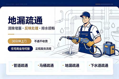 厦门地漏疏通