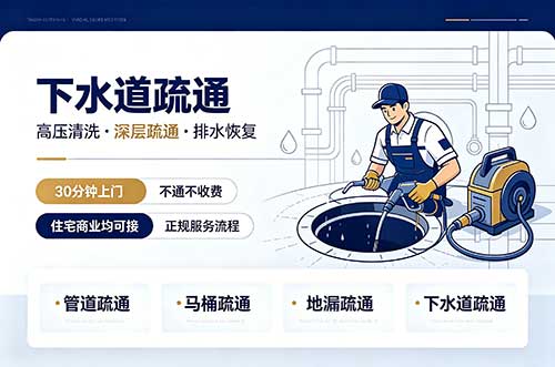 厦门下水道疏通