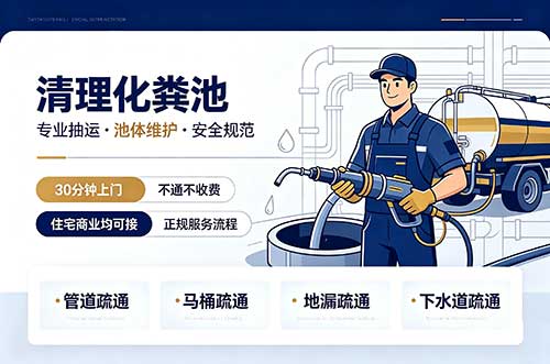 厦门清理化粪池